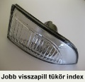 Renault Fluence visszapillantó tükör index jobb - utángyártott Renault alkatrészek