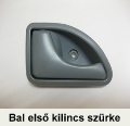  Renault Twingo bal első belső kilincs szürke - Renault autóalkatrészek